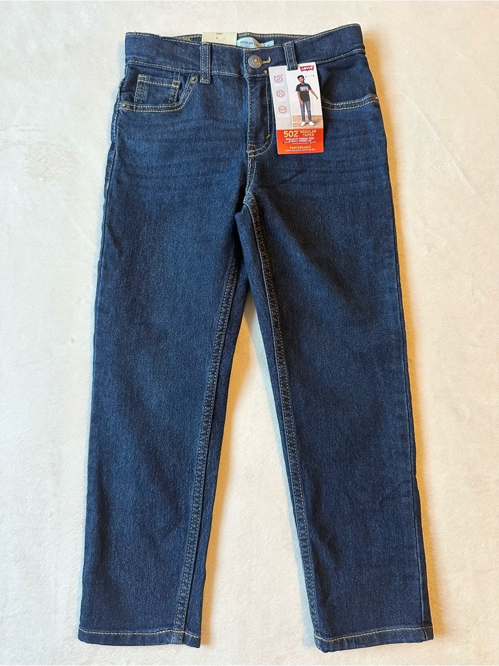 NWT! | Boys Levi's 502 Regular Taper Jeans - Dark Blue